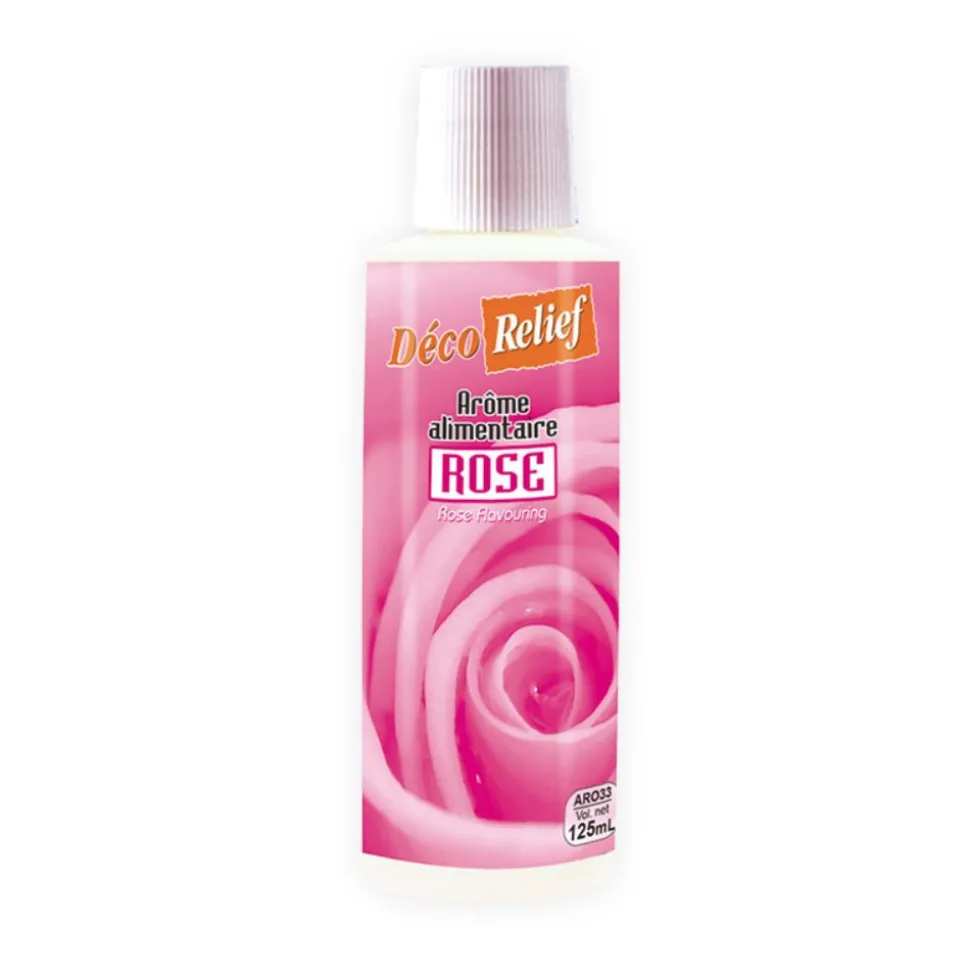 Arôme alimentaire concentré rose pour pâtisserie - 125 ml