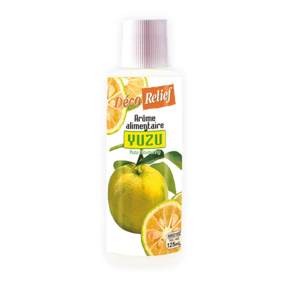 Arôme alimentaire concentré yuzu pour pâtisserie - 125 ml