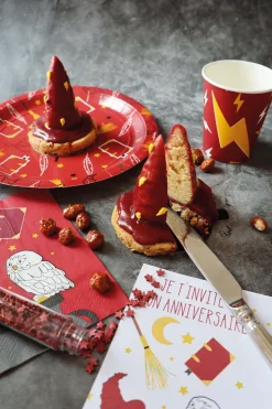 8 assiettes Sorcier