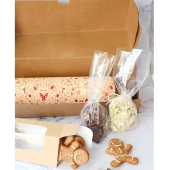 2 boites de transport pour macarons et biscuits