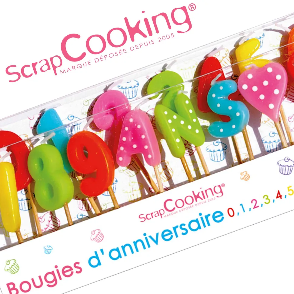 15 bougies 1,2,3 ans