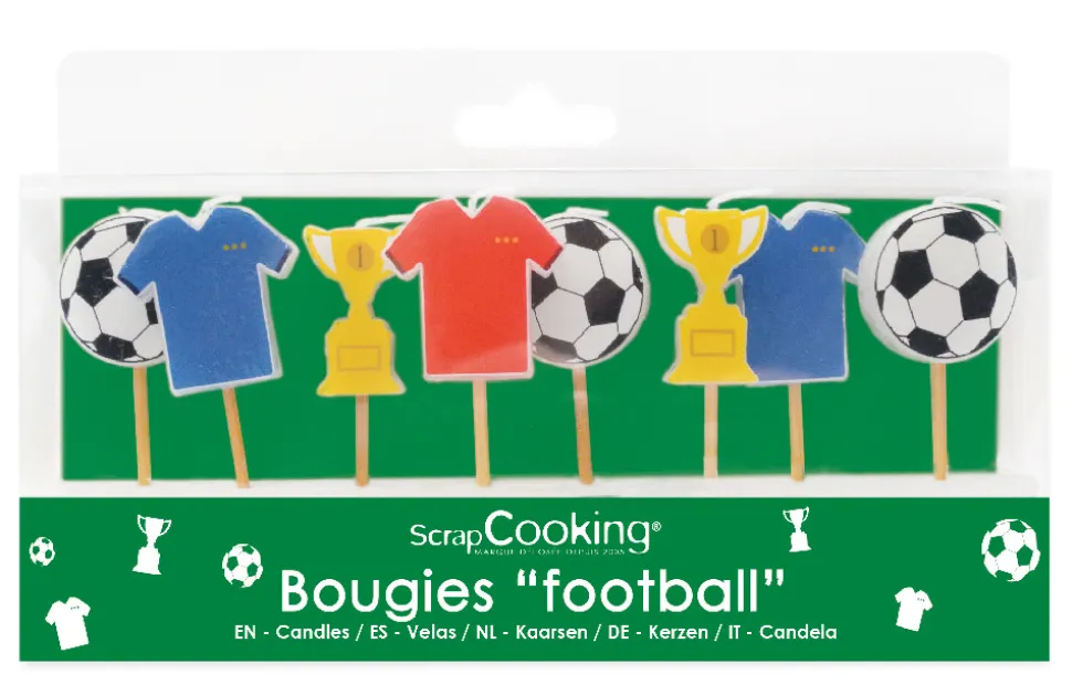 8 bougies football