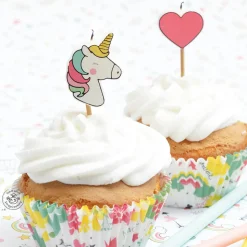 8 bougies licorne