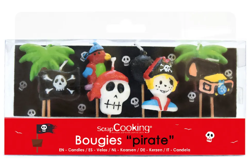 8 bougies pirates