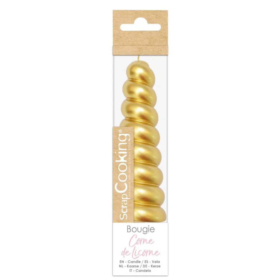 Bougie XXL corne de Licorne
