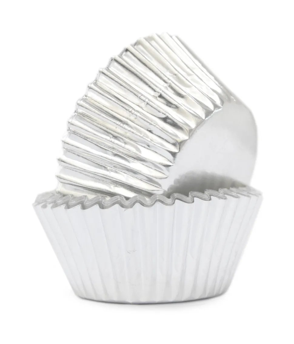 Caissettes argent +/-48