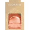 Caissettes rose gold +/-48