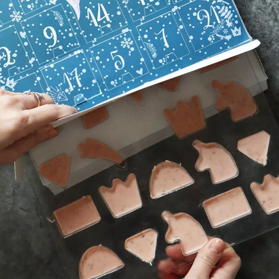 Calendrier de l'avent Licorne pour chocolat à remplir