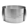 Cercle à pâtisserie extensible haut H.12 cm