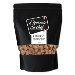 Chunks de chocolat au lait 500g