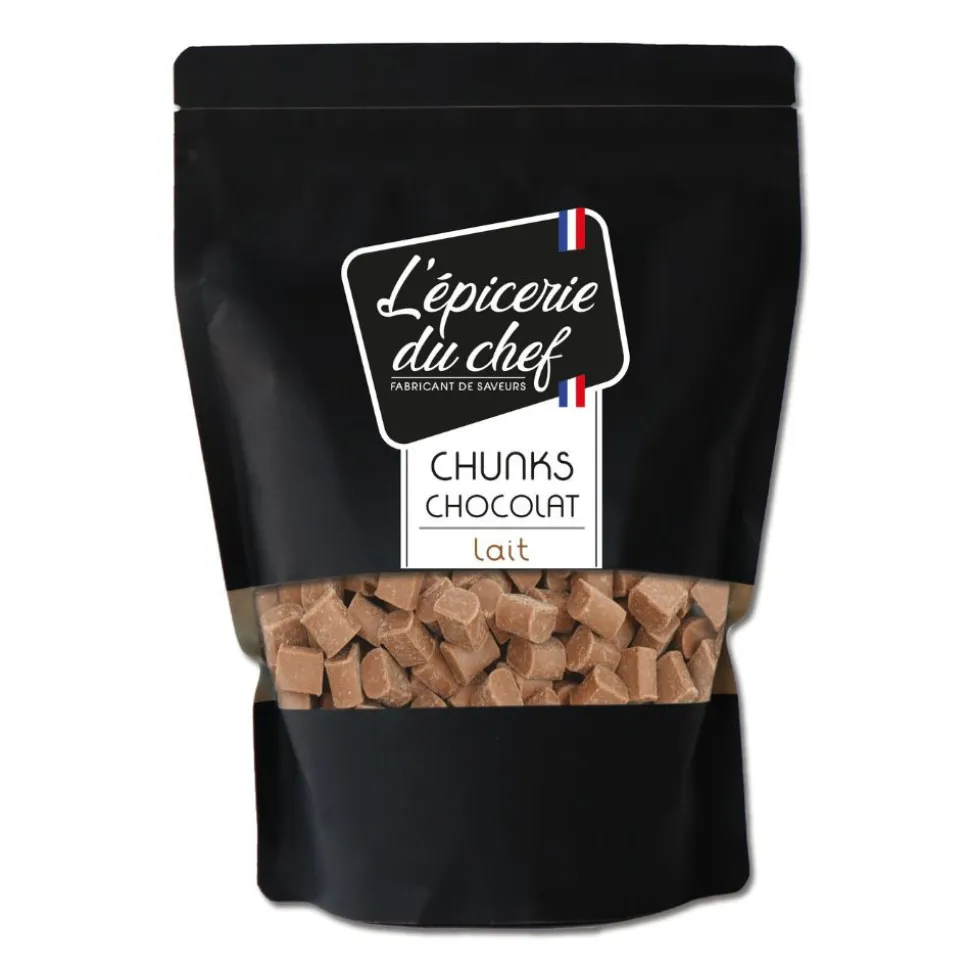 Chunks de chocolat au lait 1Kg