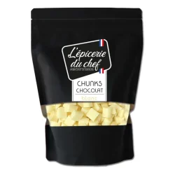 Chunks de chocolat blanc 500g