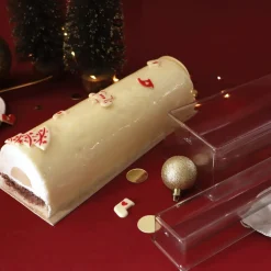 Coffret Bûche de Noël 30 cm - Moule, insert & support