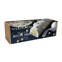 Coffret Bûche de Noël Inox - Moules bûche & Insert