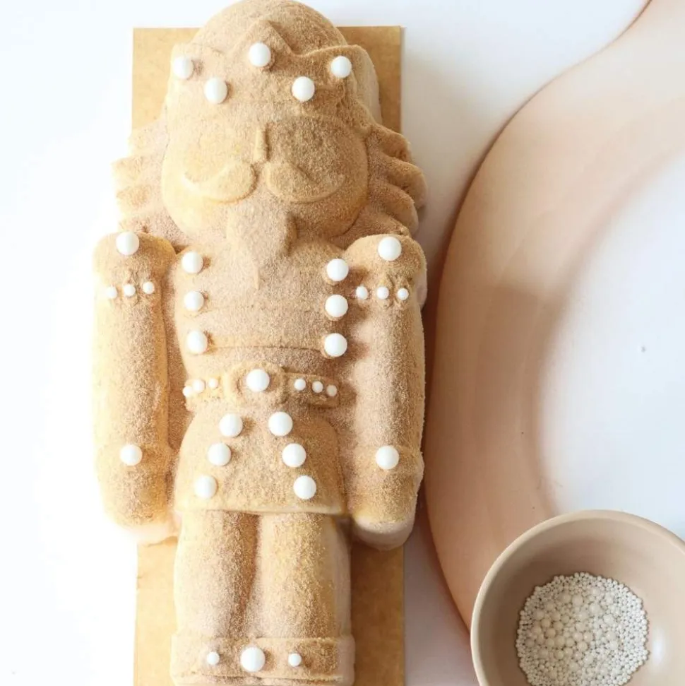 Coffret bûche et biscuits de Noël - Casse-Noisette