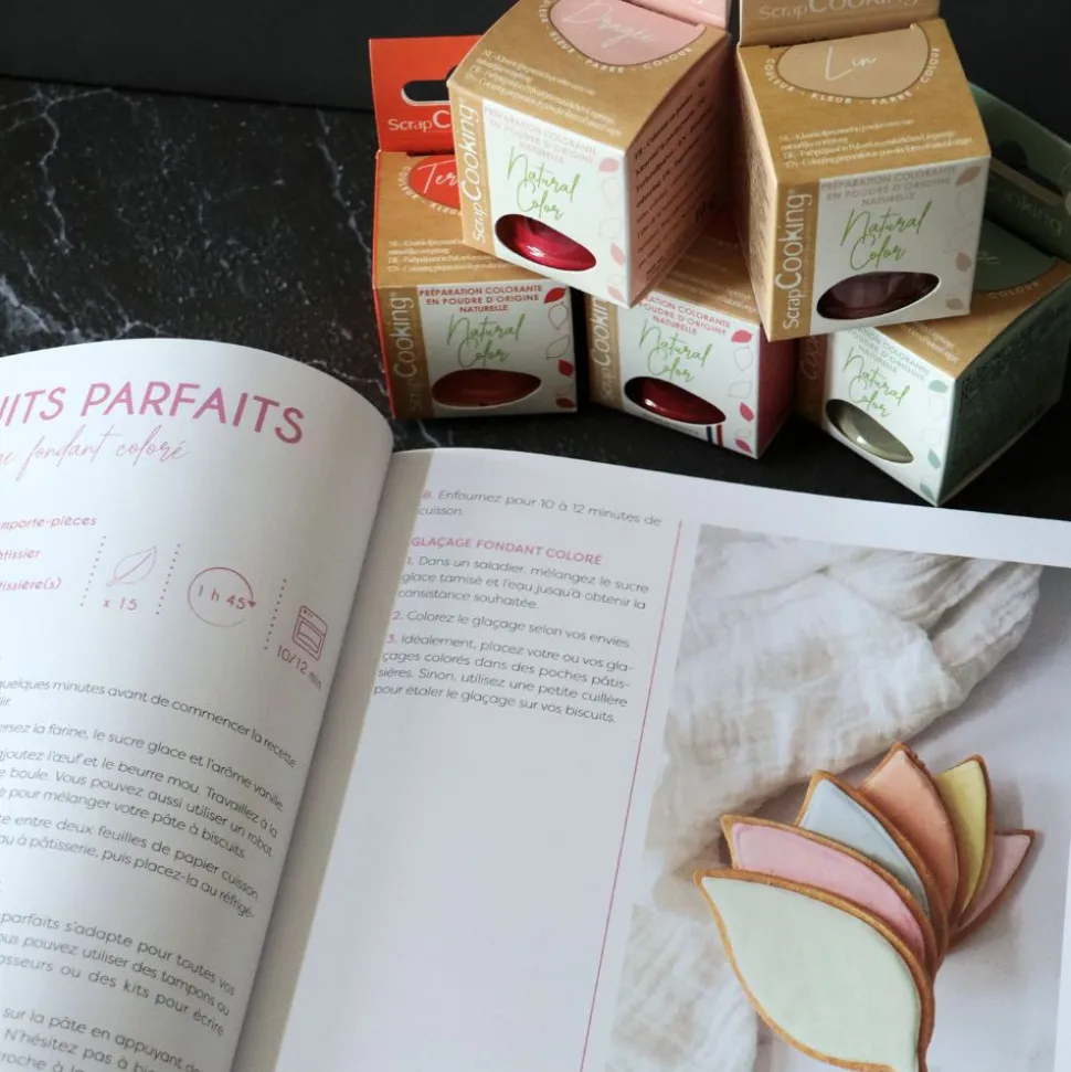 Coffret cadeau pâtisserie à offrir - livre & ustensiles