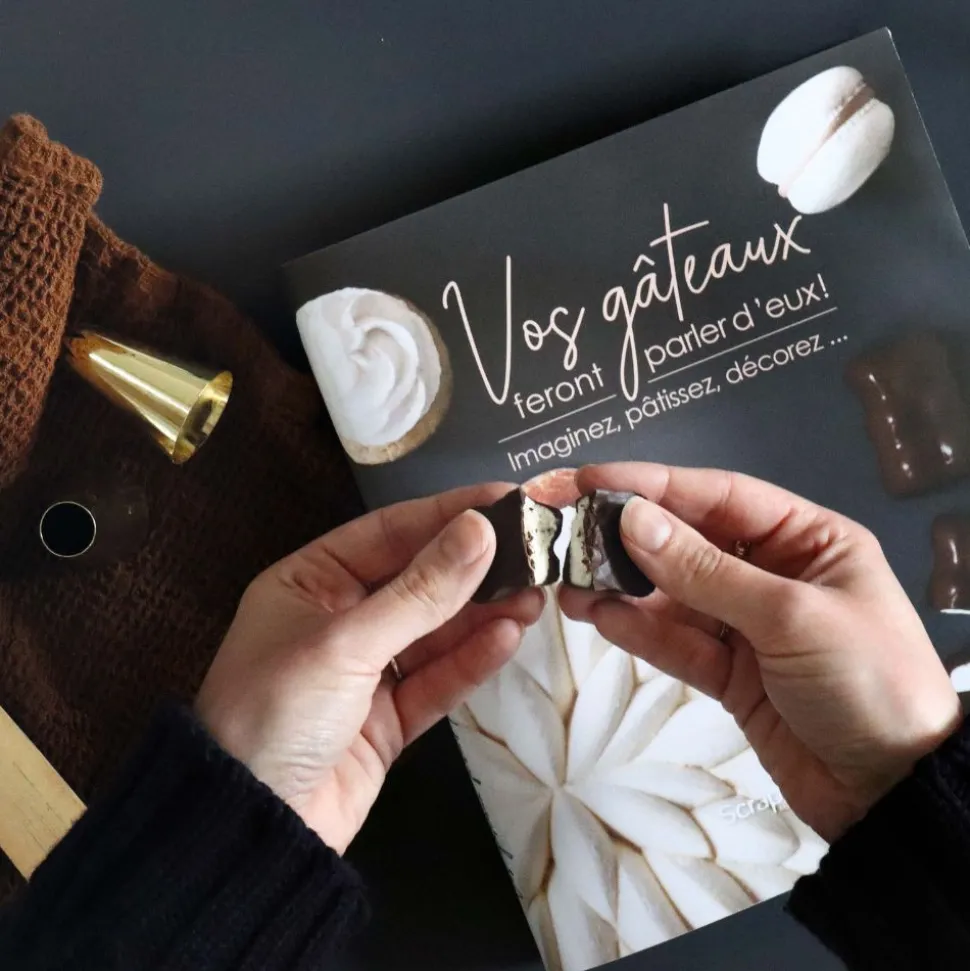 Coffret cadeau pâtisserie à offrir - livre & ustensiles