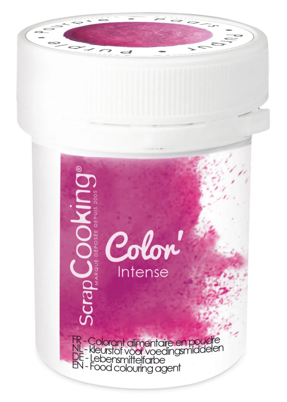 Colorant alimentaire en poudre - pourpre