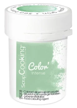Colorant alimentaire en poudre - vert d'eau