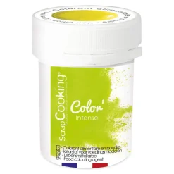 Colorant alimentaire en poudre - vert citron