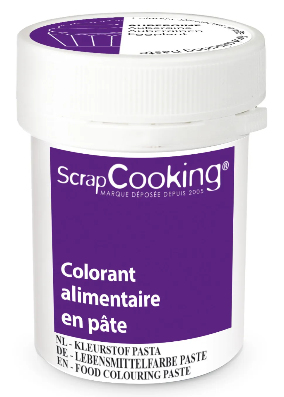 Colorant alimentaire en pâte aubergine 20g