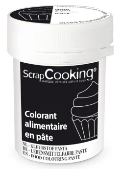 Colorant alimentaire en pâte noir 20g