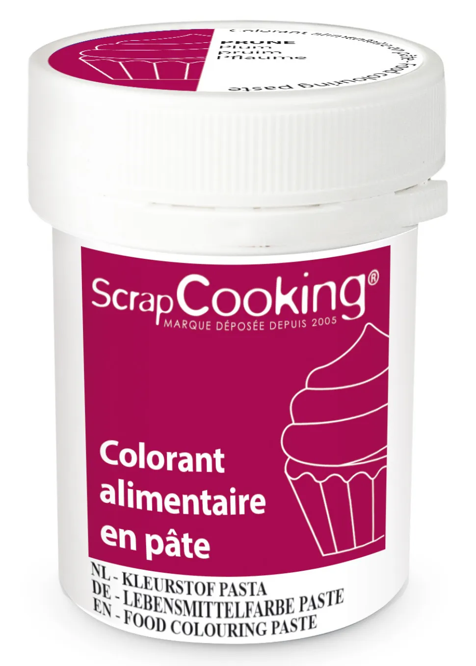 Colorant alimentaire en pâte prune 20g