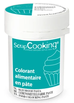 Colorant alimentaire en pâte turquoise 20g