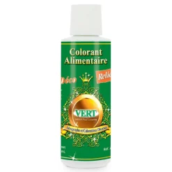 Colorant alimentaire hydrosoluble vert professionnel - 125 ml