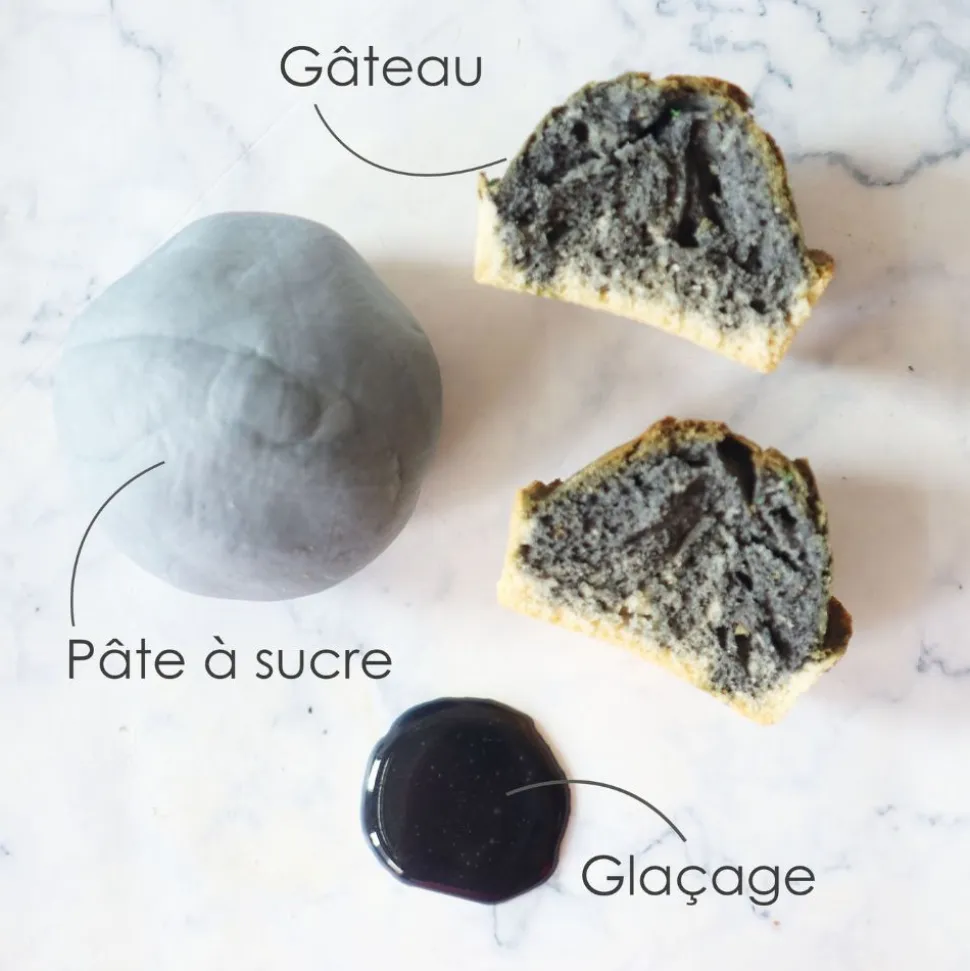 Colorant gel alimentaire noir 20 gr