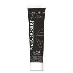 Colorant gel alimentaire noir 20 gr