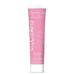Colorant gel alimentaire rose 20 gr