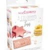 3 colorants de surface irisés 3 x 5 gr