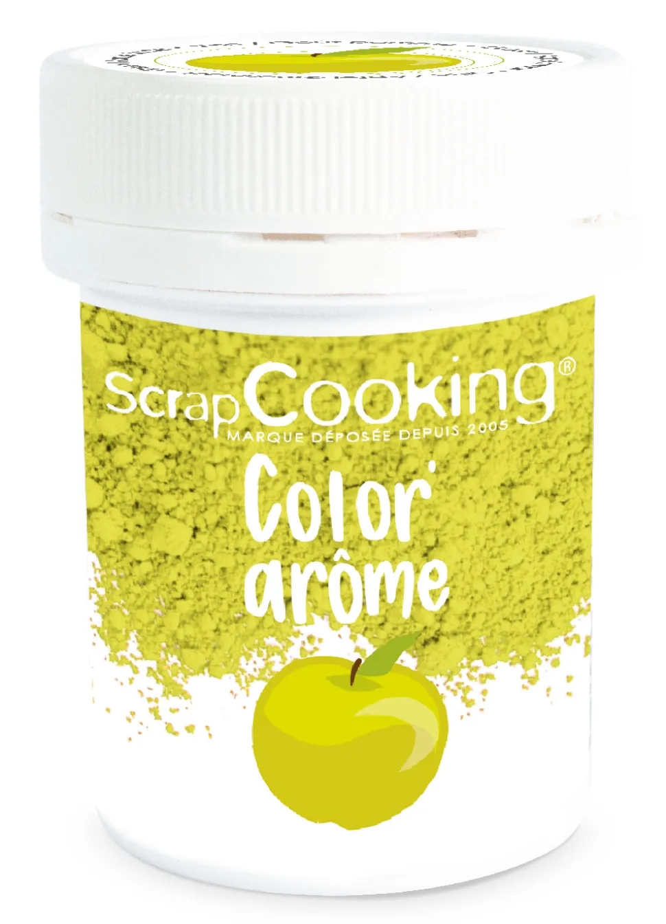 Color'arôme vert / pomme 10 gr
