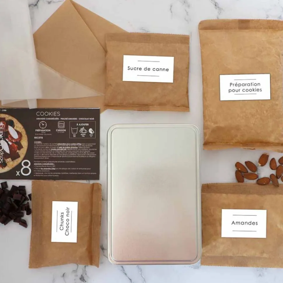 Cookie box - Chocolat noir/ praliné amande Édition limitée