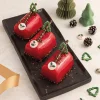Décors en sucre Noël pastilles de houx x24 pièces