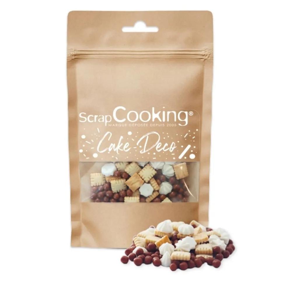 Décors mini biscuits Petits Beurre gourmands 32g