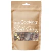 Décors perles chocolat lait et doré 50g