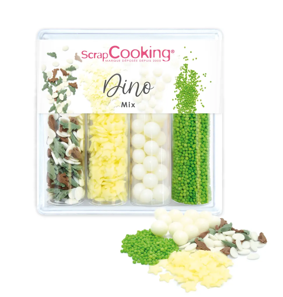 Décors sucrés Dino mix 61g
