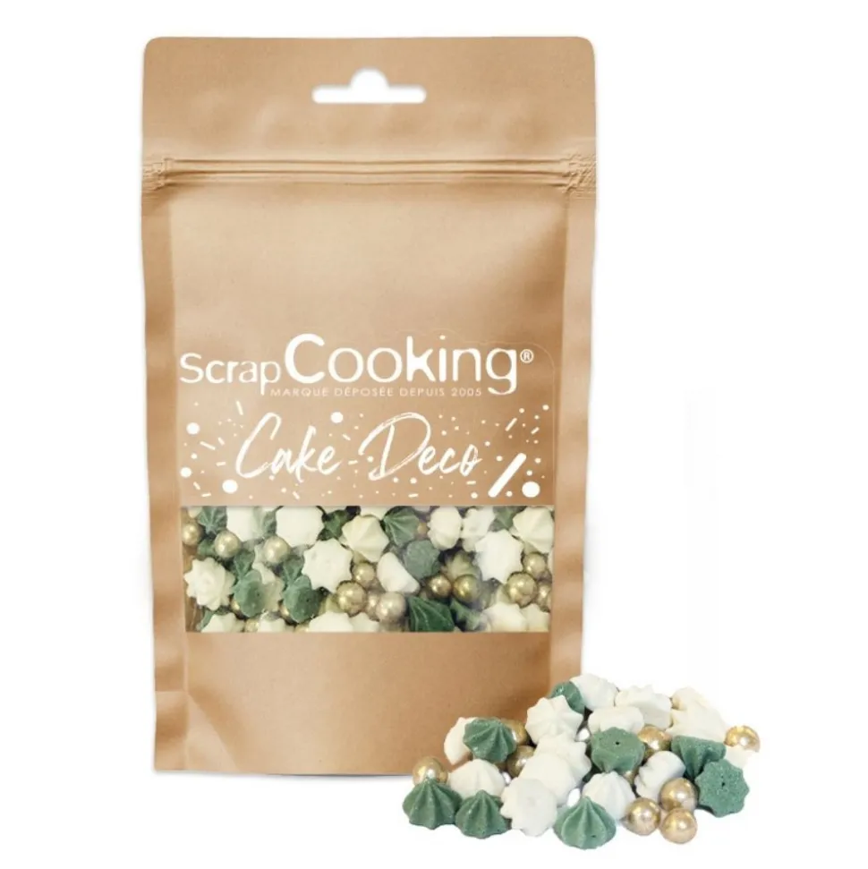 Décors sucrés forêt enneigée 35g
