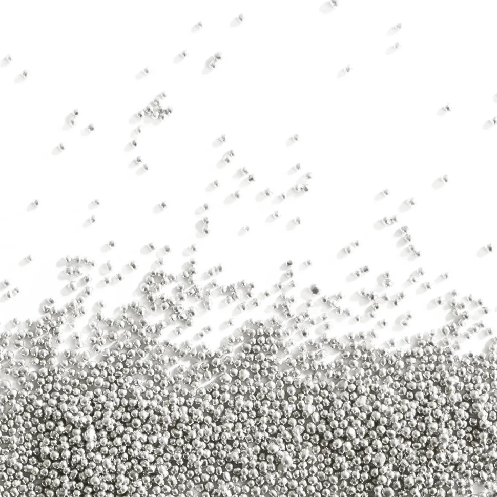 Décors sucrés mini-billes argentées 80g