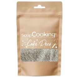 Décors sucrés mini-billes argentées 80g