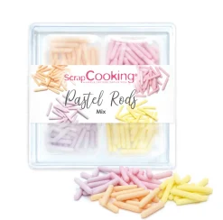 Décors sucrés Pastel Rods mix 60g