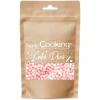 Décors sucrés perles blanc/rose 55g
