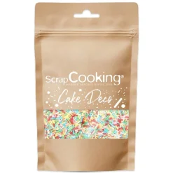 Décors sucrés vermicelles multicolores 80g
