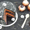 Décors sucrés vermicelles orange/noir/blanc 80g