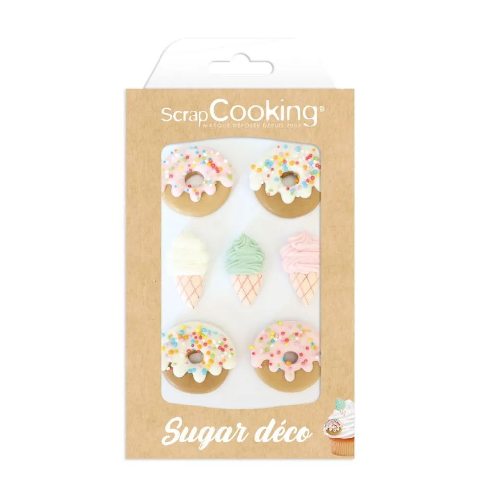 Décosucre "Donuts-Glaces "