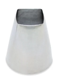 Douille carrée lisse en inox