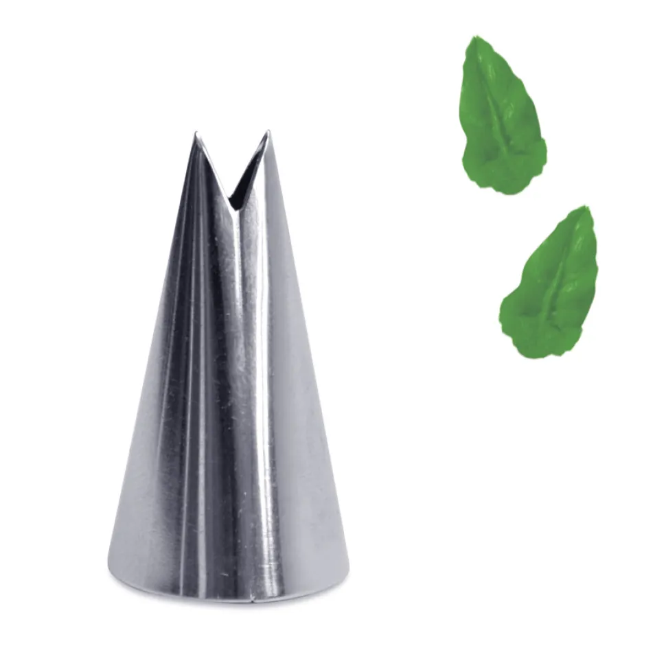 Douille mini feuilles en inox