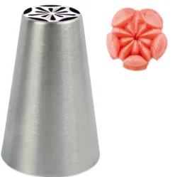 Douille russe pivoine en inox Ø1,8 cm